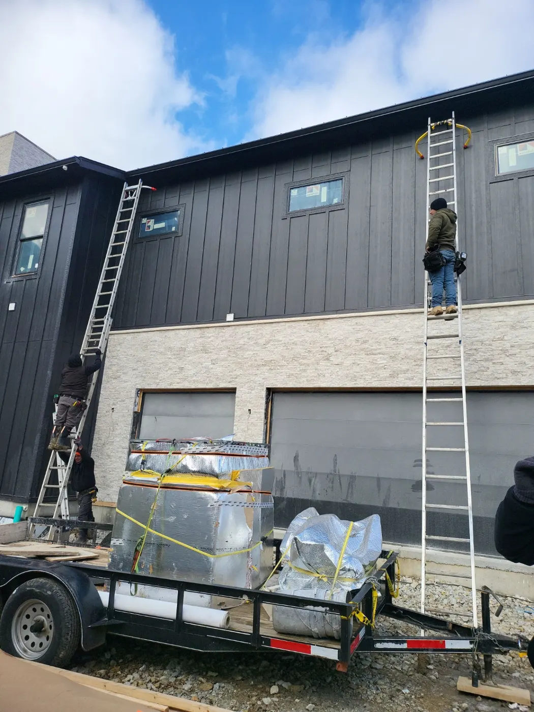 Vinyl siding replacement completed in Saxony